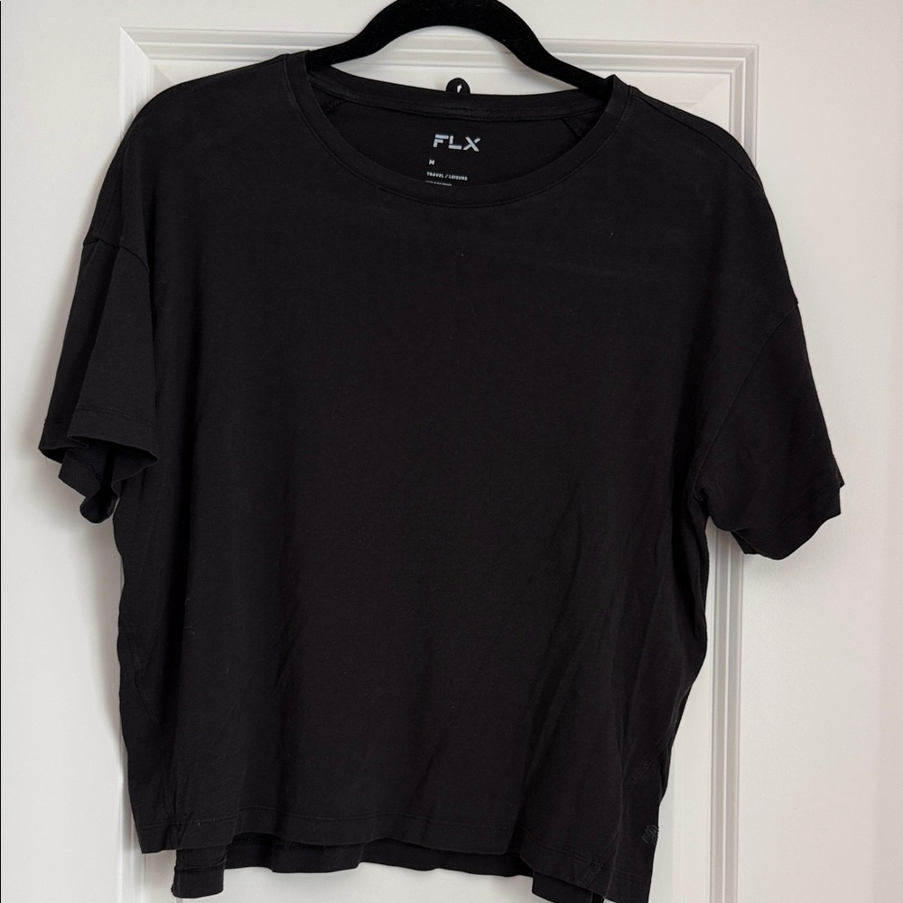FLX Women's Black Short Sleeve Tee